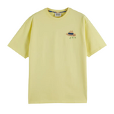 Relaxed-Fit Printed Artwork T-Shirt