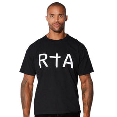 Liam Short Sleeve Tee - Black Front Logo