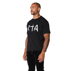 Liam Short Sleeve Tee - Black Front Logo