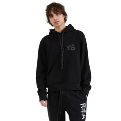 Dion Hoodie - Black Snake Logo Character