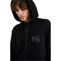 Dion Hoodie - Black Snake Logo Character