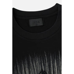 Colin Oversized Tee - Black Etched Monogram