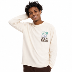 Relaxed Fit Artwork Long Sleeve T-Shirt