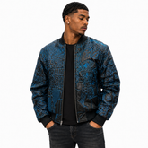 Unchained Embroidered Leather Jacket