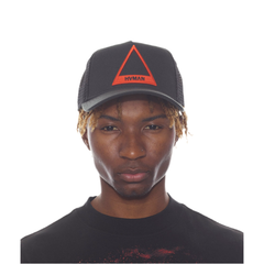Triangle Logo Mesh Trucker Cap