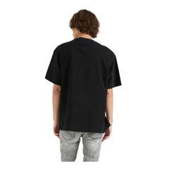 Colin Oversized Tee - Black Etched Monogram