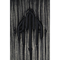 Colin Oversized Tee - Black Etched Monogram