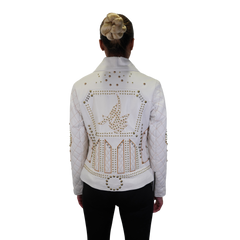 Golden Rebel Women's Biker Leather Jacket
