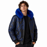 Crazy AL Fur Hood Bomber