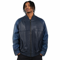 Artistry and Edge Hand-Painted Bomber