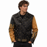 Studded Moto Biker