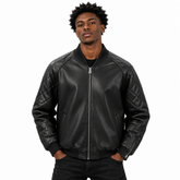 Atelier Leather Bomber