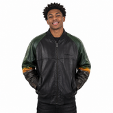 Artistry and Edge Hand-Painted Bomber