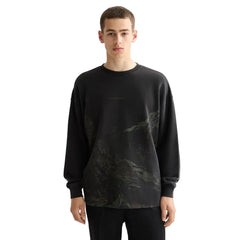 Loose Fit Overdyed AW Sweatshirt