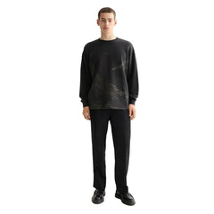 Loose Fit Overdyed AW Sweatshirt