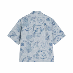 Scotch & Soda x Royal Deft Loose Short Sleeved Jacquard Shirt