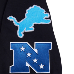 Detroit Lions Retro Classic Fleece Pull Over Hoodie