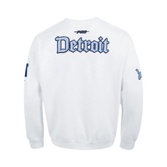 NFL Detroit Lions Country Club Men’s Drop Shoulder Fleece Crew Neck
