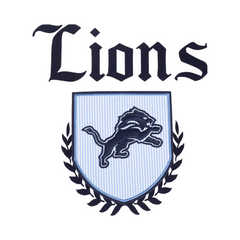 NFL Detroit Lions Country Club Men’s Drop Shoulder Fleece Crew Neck