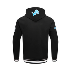 NFL Detroit Lions Script Tail Men’s Rib Fleece Pullover Hoodie
