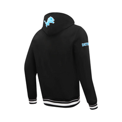 NFL Detroit Lions Script Tail Men’s Rib Fleece Pullover Hoodie
