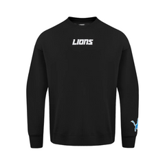 NFL Detroit Lions Wingspan Men’s Drop Shoulder Fleece Crewneck