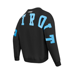 NFL Detroit Lions Wingspan Men’s Drop Shoulder Fleece Crewneck