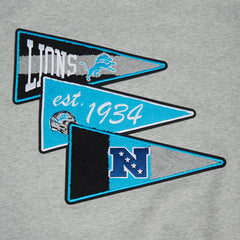 NFL Detroit Lions Pennants Men’s Rib Fleece Pullover