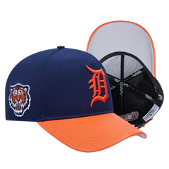 MLB Detroit Tigers City Ransom Leather Pinch Front Snapback
