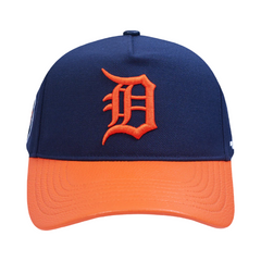 MLB Detroit Tigers City Ransom Leather Pinch Front Snapback