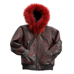 Kids' Crazy Al Leather Jacket