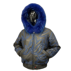 Kids' Crazy Al Leather Jacket