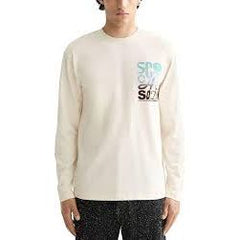 Relaxed Fit Artwork Long Sleeve T-Shirt