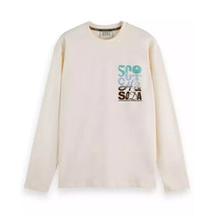Relaxed Fit Artwork Long Sleeve T-Shirt
