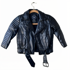 Jordan Craig Kid’s Biker Vegan Leather Moto Jacket