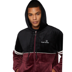 Scopeto Full-Zip Velour Hoodie