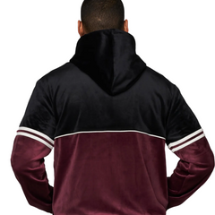 Scopeto Full-Zip Velour Hoodie