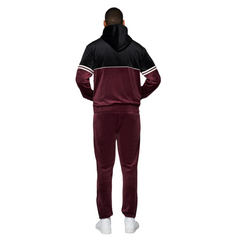 Scopeto Full-Zip Velour Hoodie