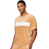 Debossed Velour T-Shirt