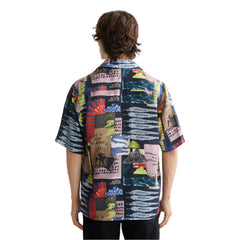 Fave - Printed Tencel Regular Fit Bermuda Shorts