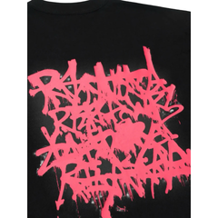 Colin Oversized Short Sleeve T-Shirt | Graffiti Pink