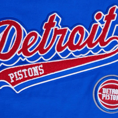 Detroit Pistons Script Tail Men's Tops
