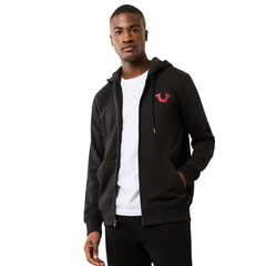 Arch Logo Buddha Zip Hoodie