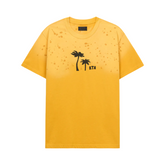 Colin Oversized Short Sleeve T-Shirt | Sunset Palm Trees