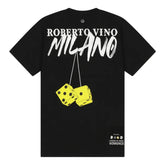 Dice T-Shirt - Black/Yellow