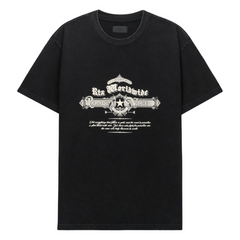 Colin Oversized Short Sleeve T-Shirt | Black Road To Paradise
