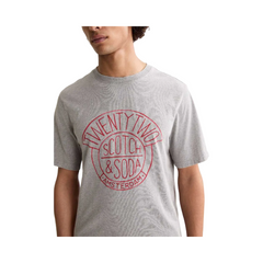 Denim Artwork Short Sleeve T-shirt