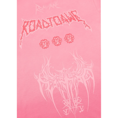 Liam Short Sleeve T-Shirt | Pink Cyber Metal