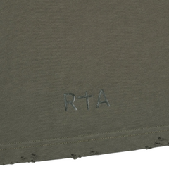 Colin Oversized Short Sleeve T-Shirt | Olive Cyber Sigilism