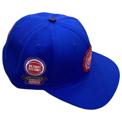 NBA Detroit Pistons Crest Emblem Snapback